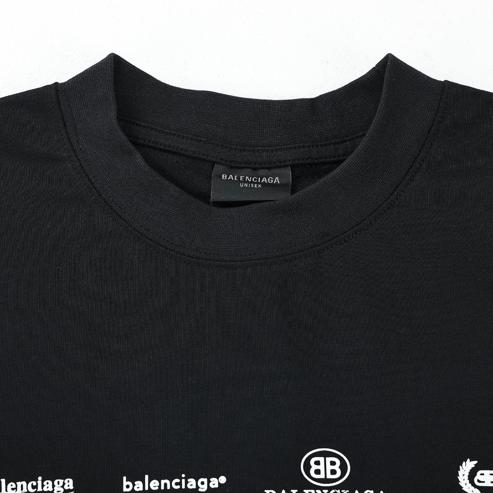 Balenciaga巴黎世家BLCG 24SS 限定标语logo短袖T恤