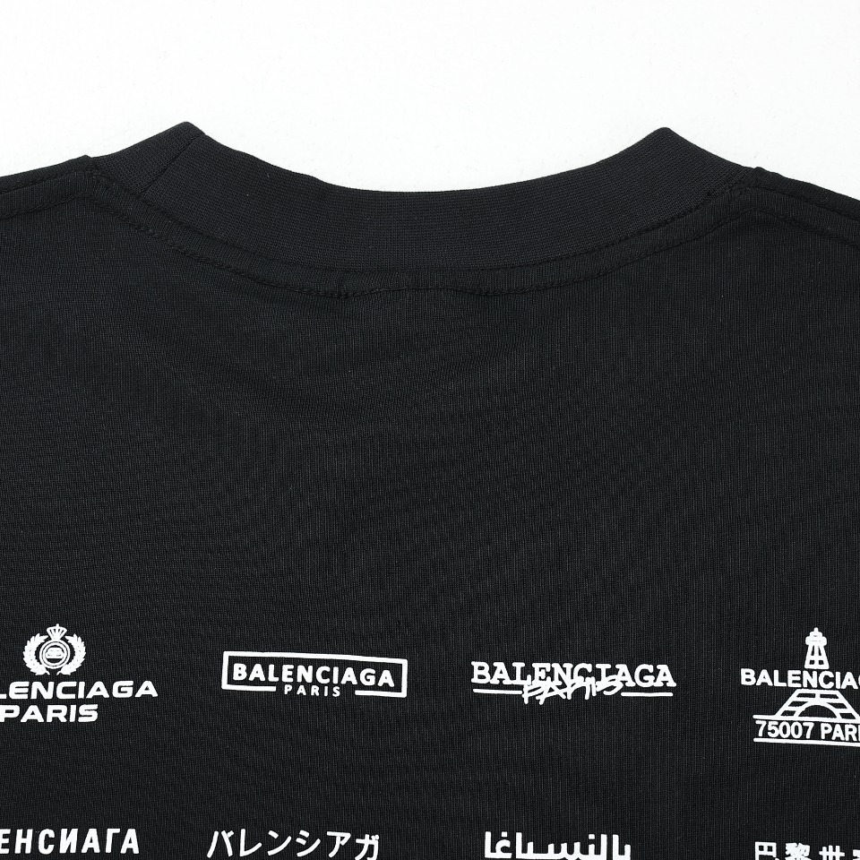 Balenciaga巴黎世家BLCG 24SS 限定标语logo短袖T恤