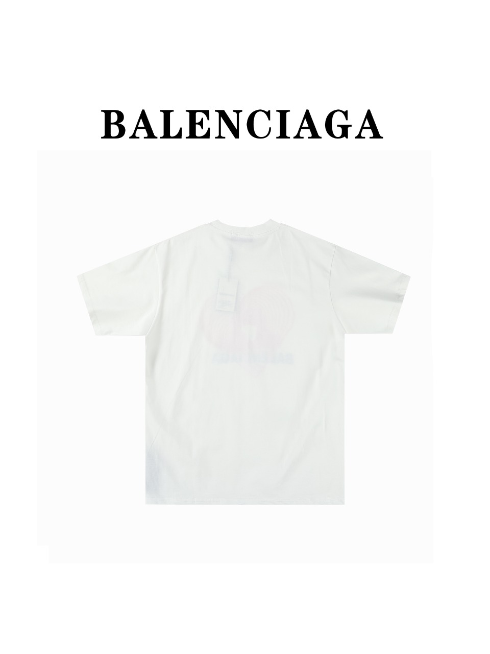 BALENCIAGA/ 巴黎世家BLCG24SS新款爱心印花短袖T恤