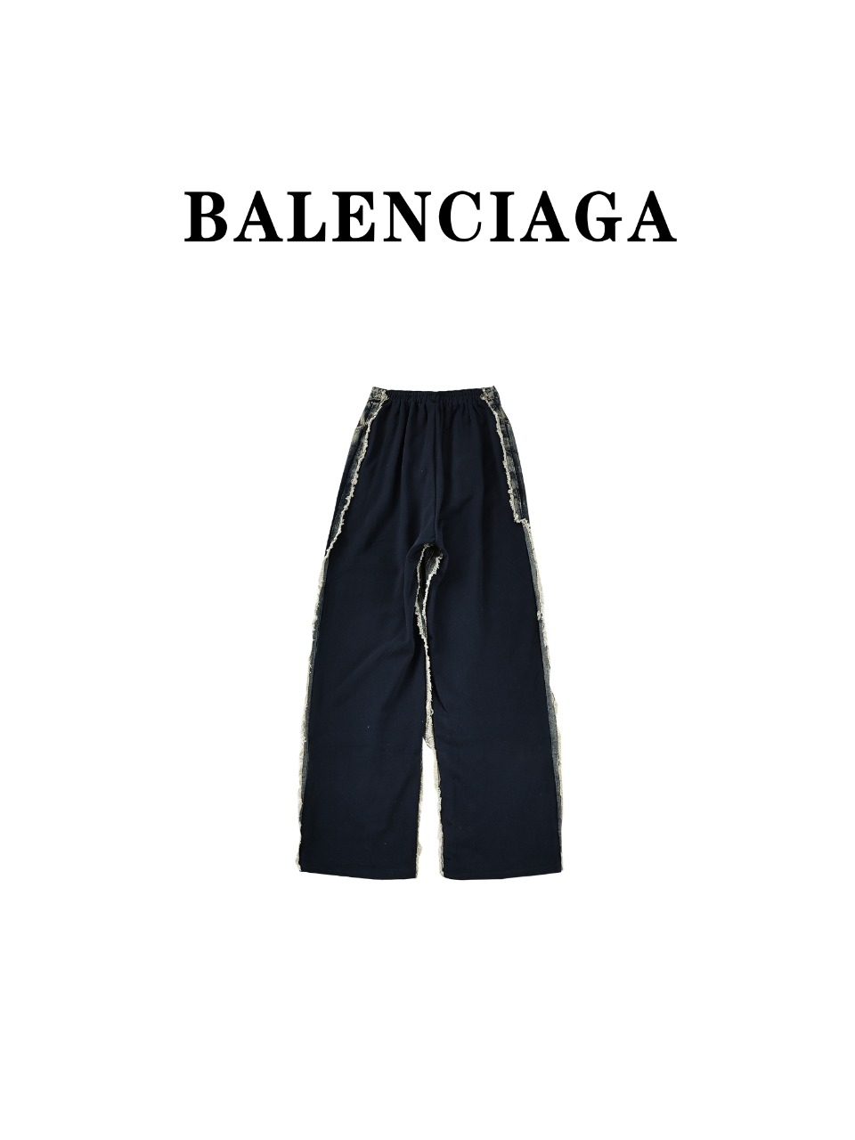 Balenciaga 巴黎世家 BLCG 23FW 拼接做旧重工牛仔裤