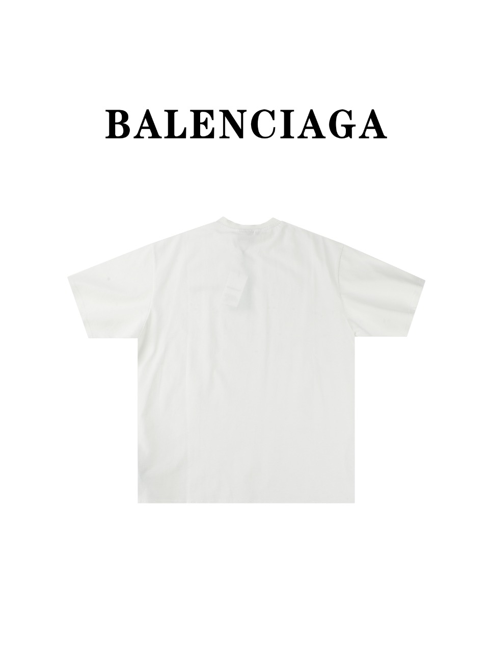 Balenciaga巴黎世家BLCG 24SS涂鸦小字母印花短袖T恤