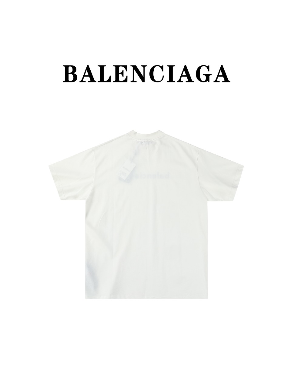 Balenciaga巴黎世家BLCG 24ss字母小R标印花短袖T恤