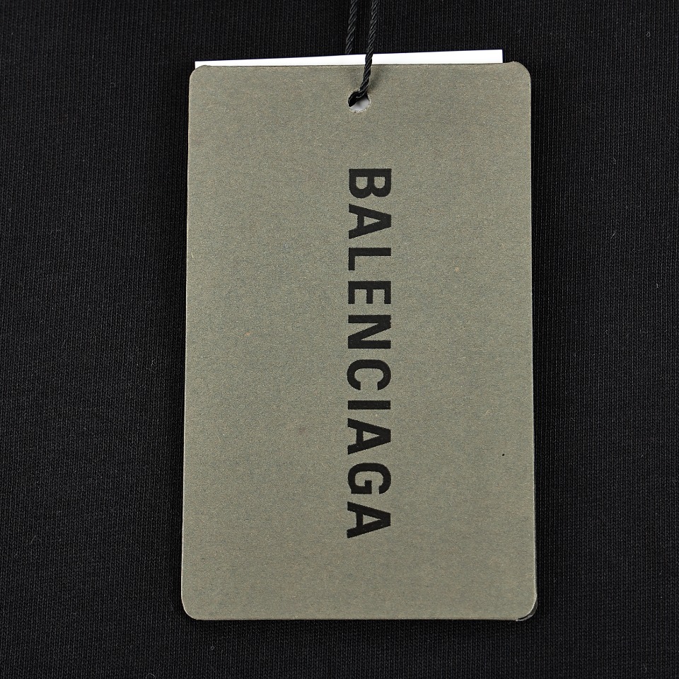 BALENCIAGA/巴黎世家BLCG 24ss重工皇冠烫钻短袖T恤