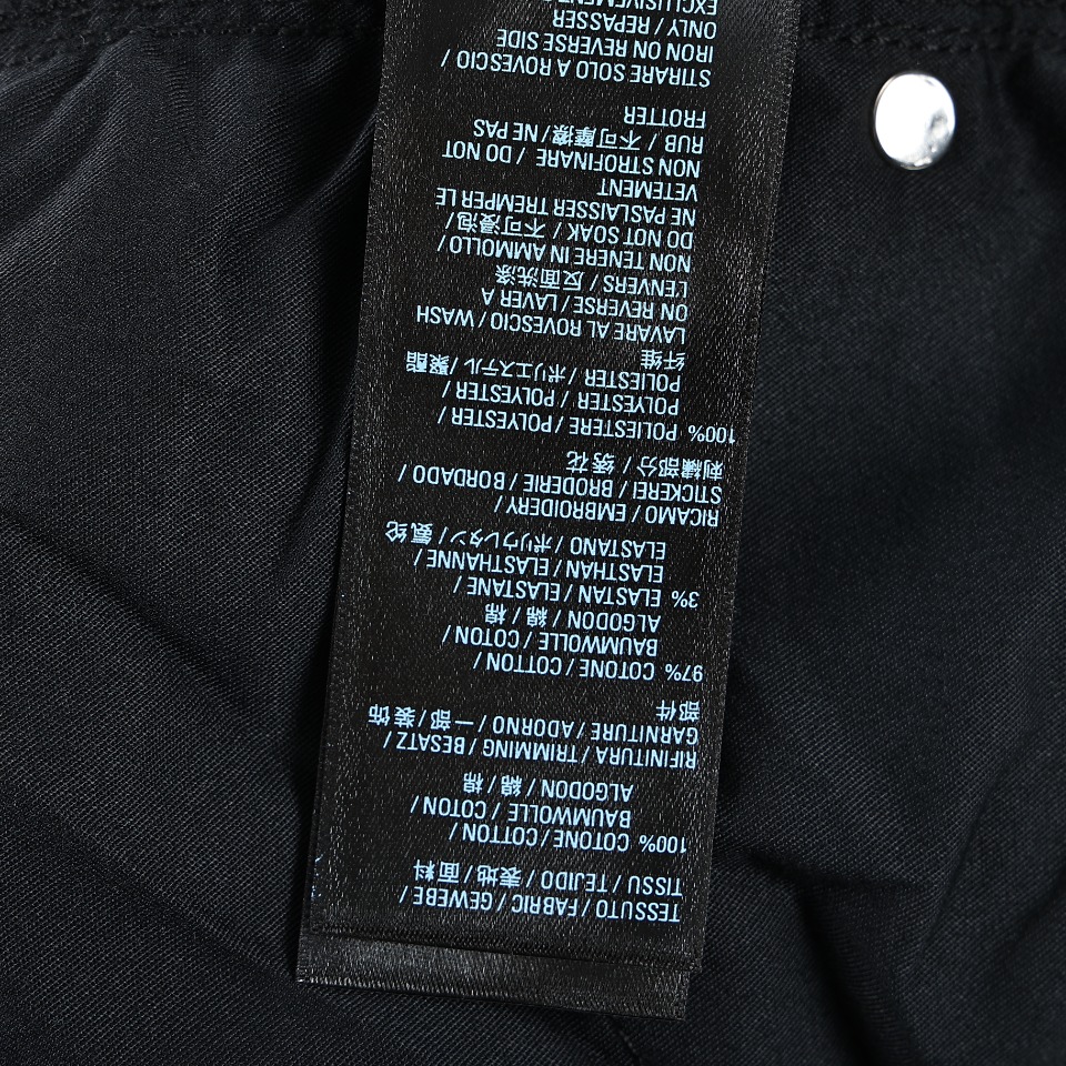 Balenciaga巴黎世家BLCG 24SS 字母满印牛仔长裤