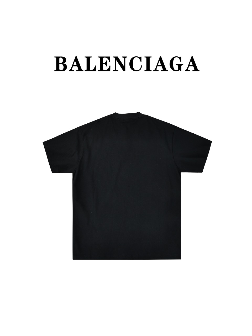 BALENCIAGA/巴黎世家BLCG 24ss新FASHION INSTITUTE字母烫钻短袖T恤