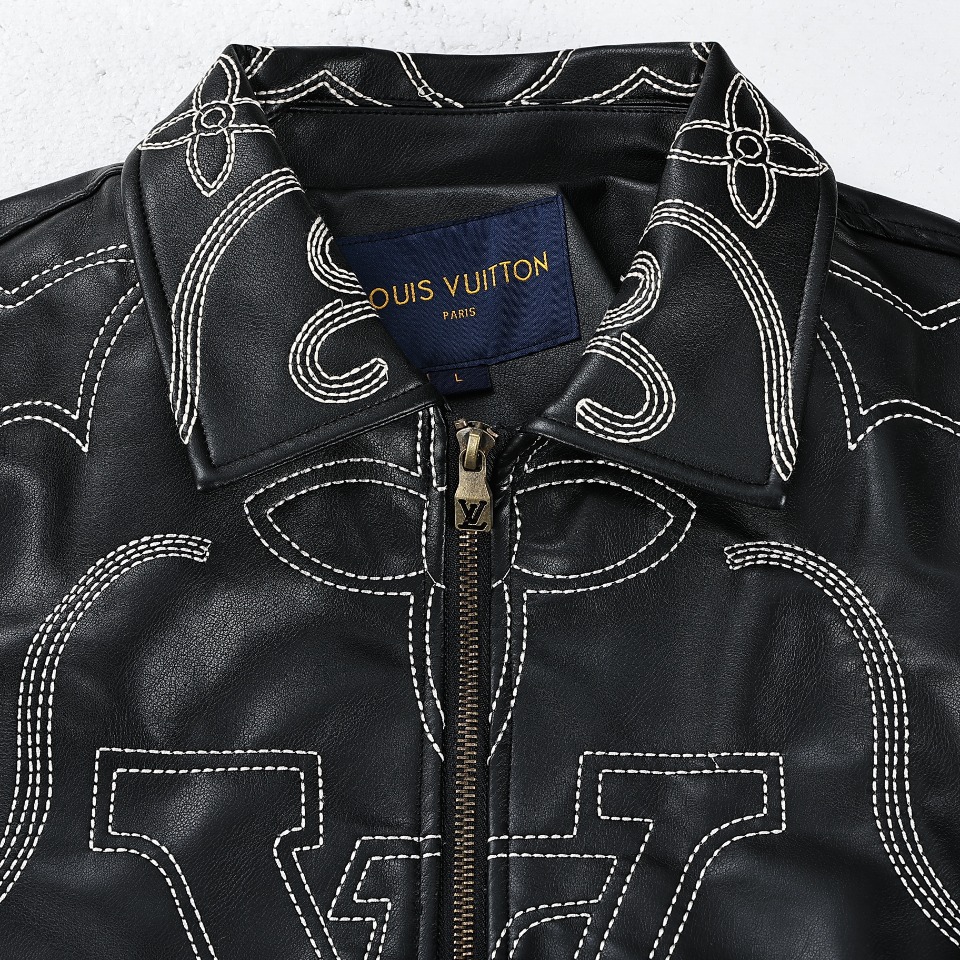 Louis Vuitton 24ss 飞行员夹克皮衣