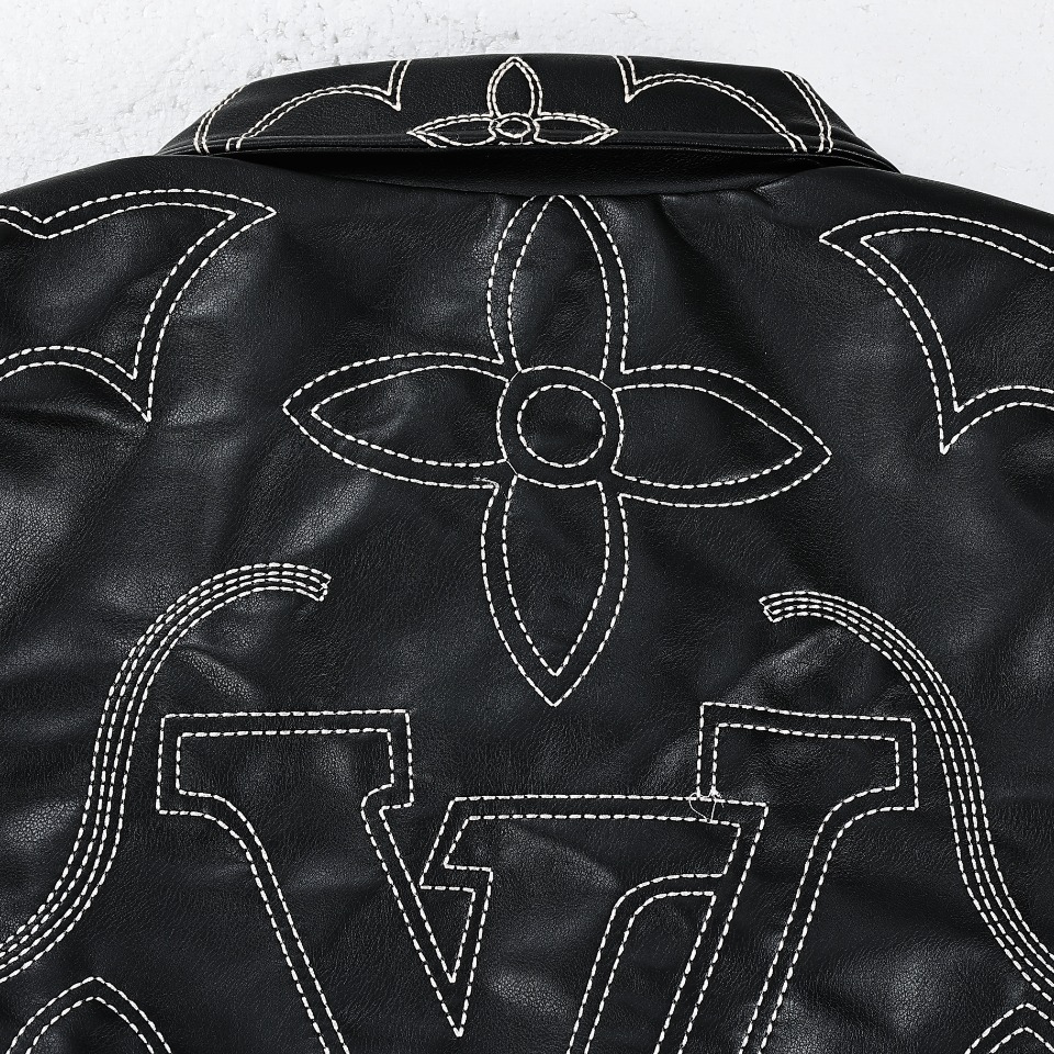 Louis Vuitton 24ss 飞行员夹克皮衣