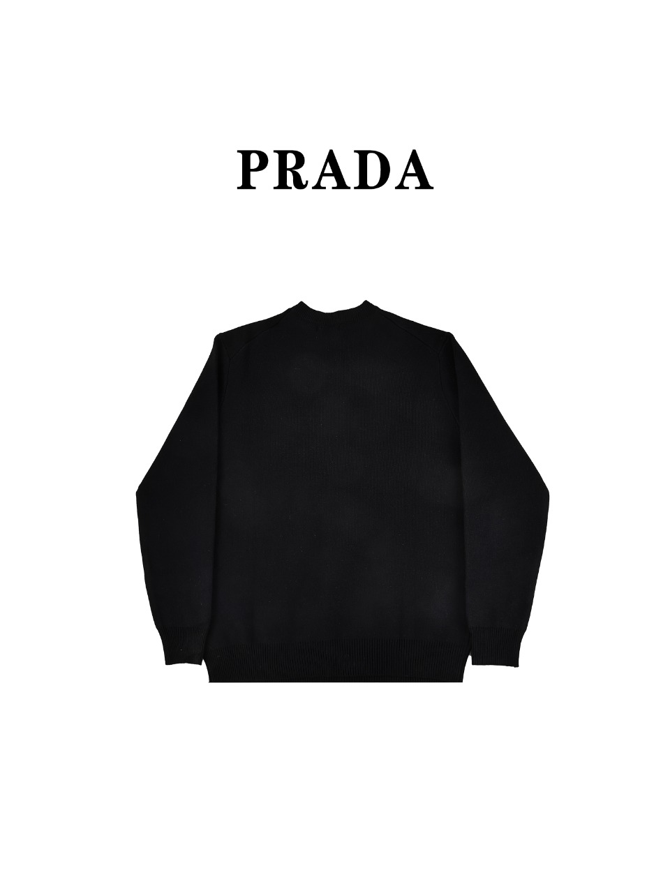 PRADA/普拉达 22ss 三角标口袋针织长袖毛衣