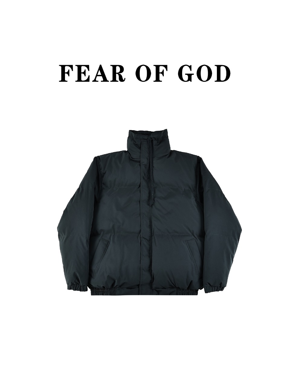 FOG FEAR OF GOD复线ESSENTIALS高街潮牌棉服