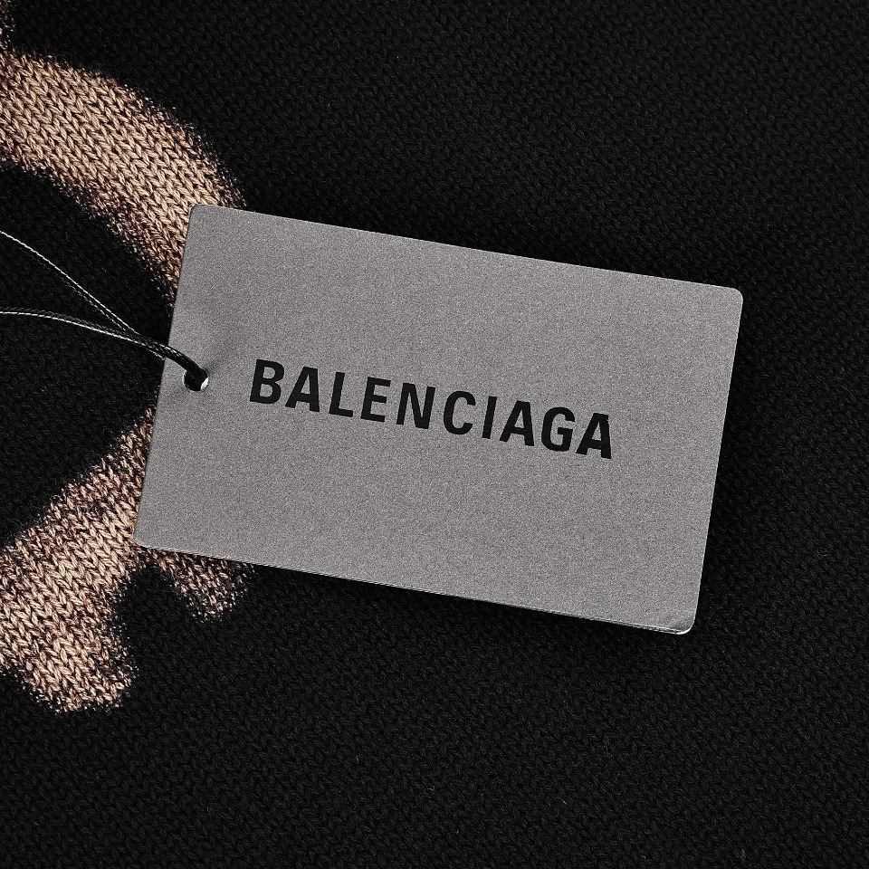 Balenciaga巴黎世家24FW比特币双B高领毛衣