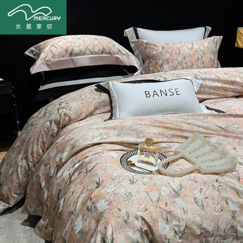 Mercury Textiles Pima Cotton Bedding Set - Lightweight and Breathable 1 Mercury Textiles Pima Cotton Bedding Set - Lightweight and Breathable