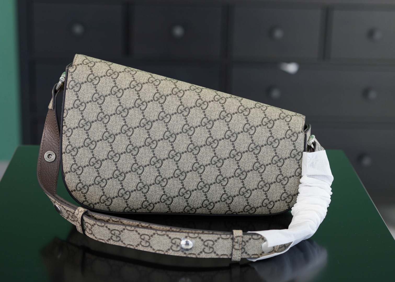 正品级GucciHorsebit1955系列小号肩背包正品售价134,000超种草Gucci新出的win