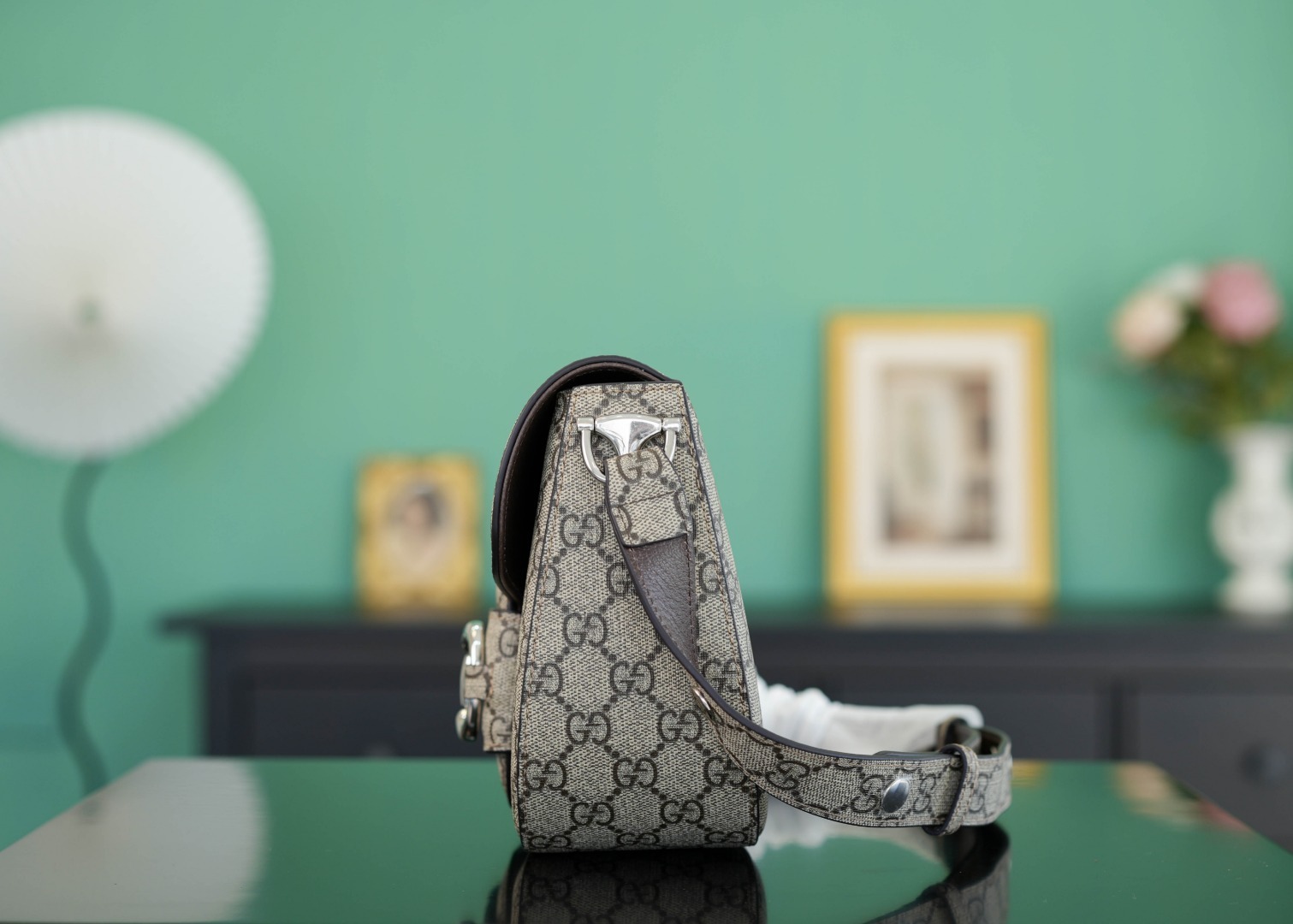 正品级GucciHorsebit1955系列小号肩背包正品售价134,000超种草Gucci新出的win
