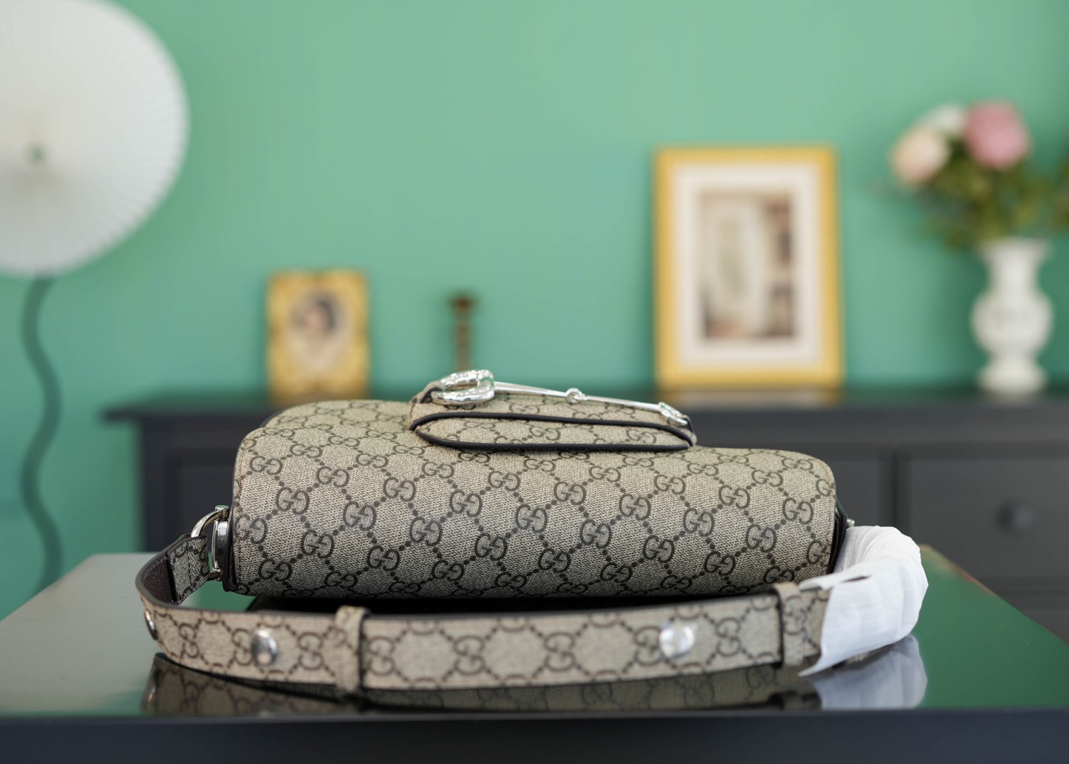 正品级GucciHorsebit1955系列小号肩背包正品售价134,000超种草Gucci新出的win