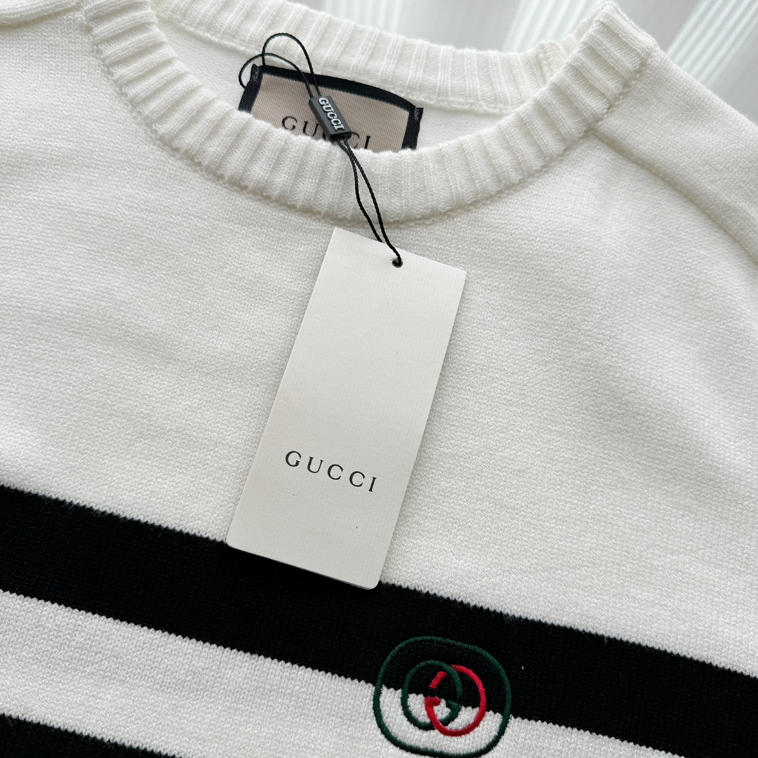 High-Quality Italian Imported Gucci Striped Sweaters in Classic Fashion – CDC M82 - 图片 4