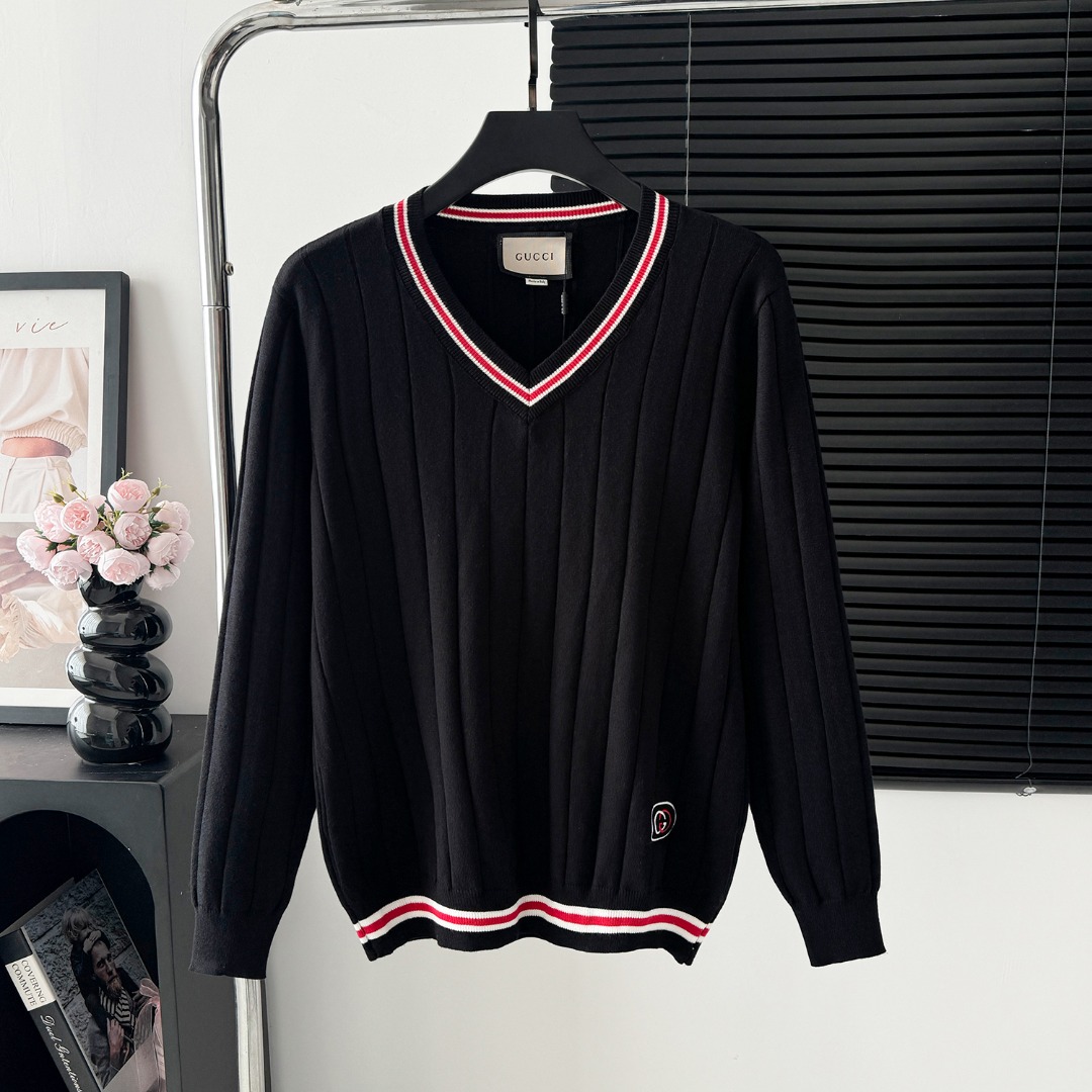 High-Quality Italian Fabric Sweaters and Shirts by GUCCI – CDC M85 Collection - 图片 1