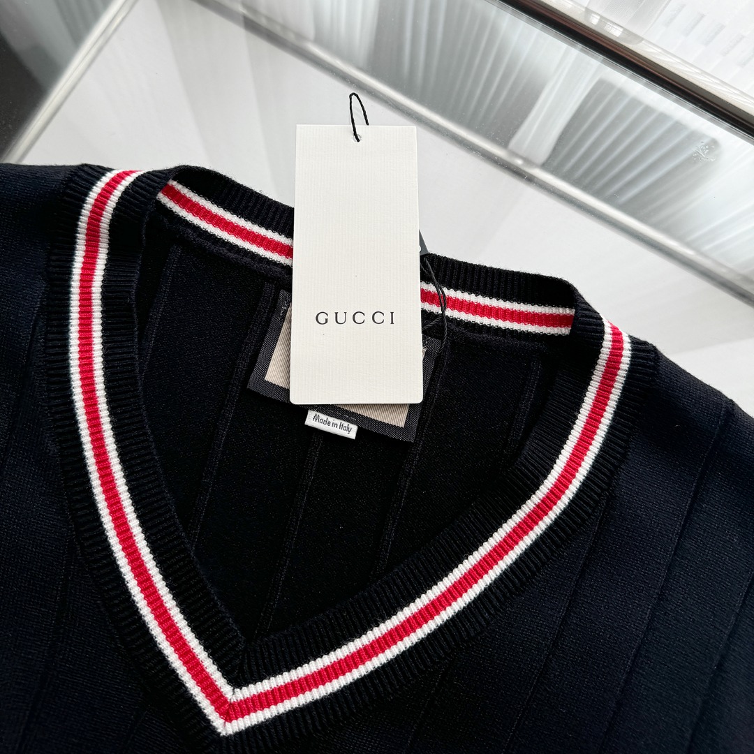High-Quality Italian Fabric Sweaters and Shirts by GUCCI – CDC M85 Collection - 图片 5