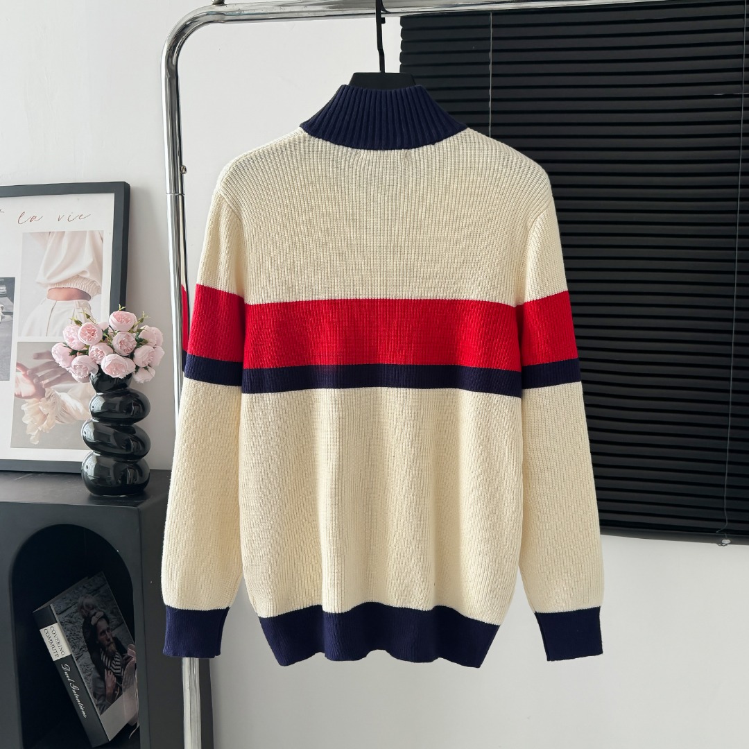 High-Quality Italian Fabric Sweaters and Shirts by CDC M88: Gucchi Logo, Durable, Stylish, Various Sizes - 图片 1