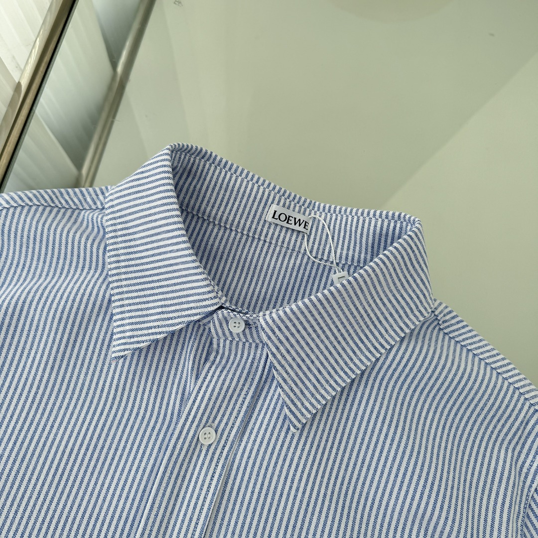 Fashion Shirt in True Silk with 3D Chandelier Plaque – CDC W99 Collection - 图片 3