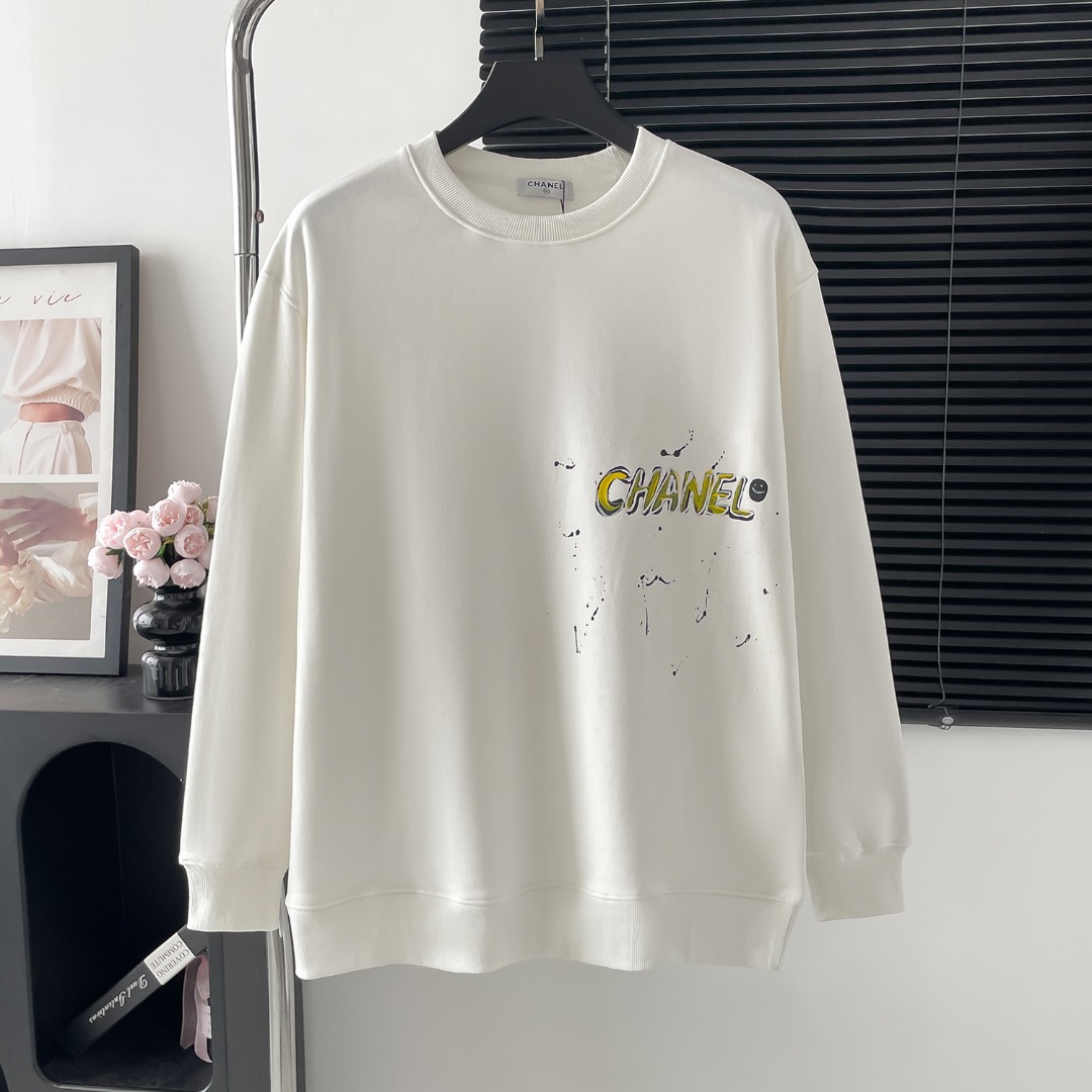 CDC W202: Hand-Painted Collar Clothes in Heavy Cotton Fabric, Black and White Options - 图片 1