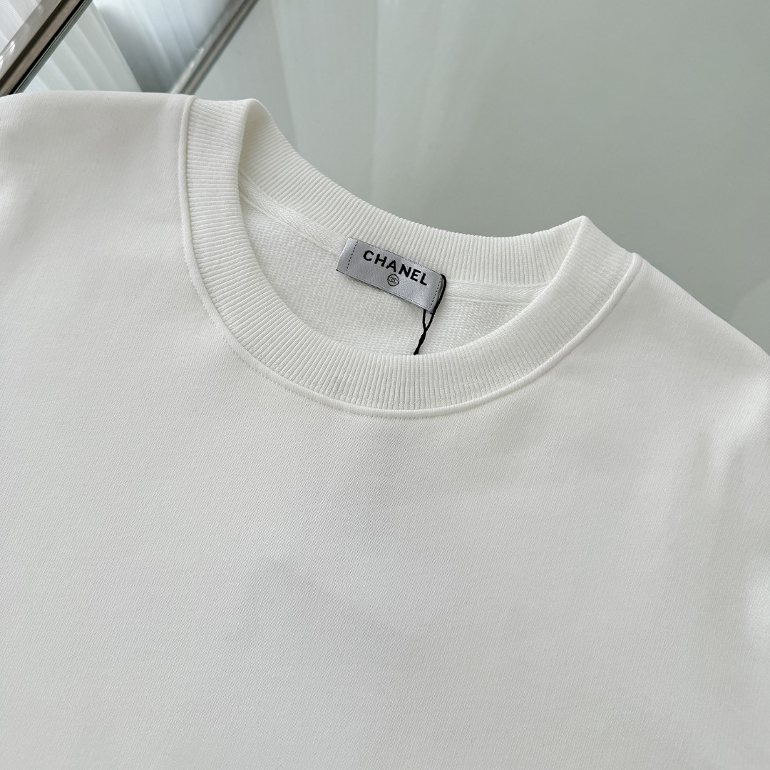 CDC W202: Hand-Painted Collar Clothes in Heavy Cotton Fabric, Black and White Options - 图片 6