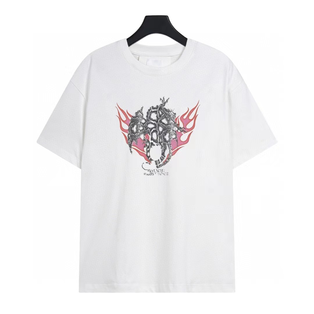 P细节图官网品质#Givenchy#纪梵希.24SS龙年限定直喷印花新款短袖T恤官方原版定制GIV全棉双