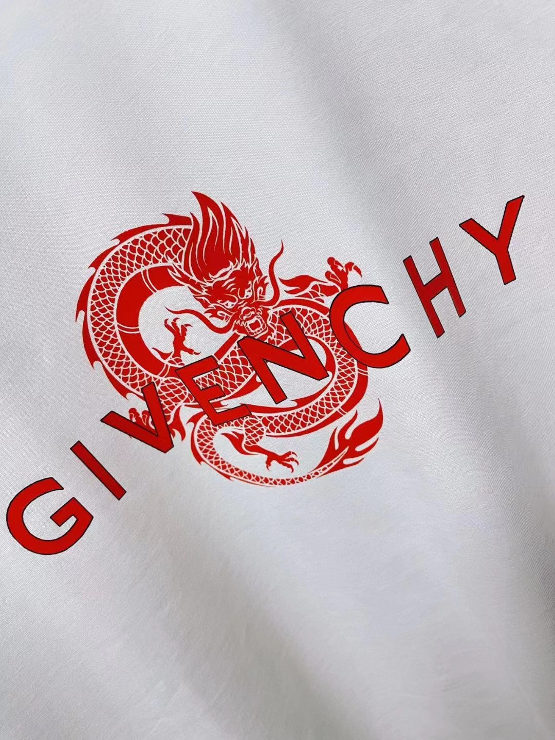 GVC2024早春新款个性字母logo印花定制面料短袖T恤男女同款尺码XsL颜色黑色白色款号:11663