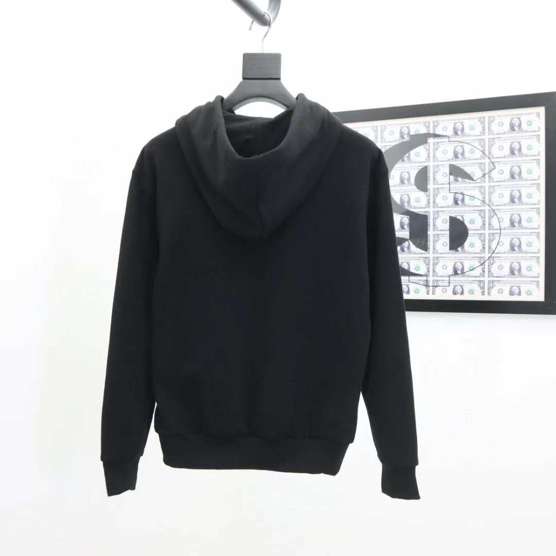 High-Quality Cotton Clothing with Digital Printing in Black and White, Various Sizes. - 图片 2