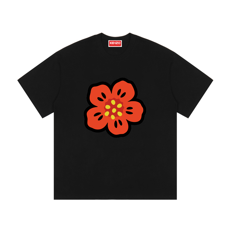 KENZO Kenzo 'BOKE FLOWER' T-SHIRT del equipo de la jungla universitaria 2.0. Colores: negro, albaricoque. Tallas: M L X…