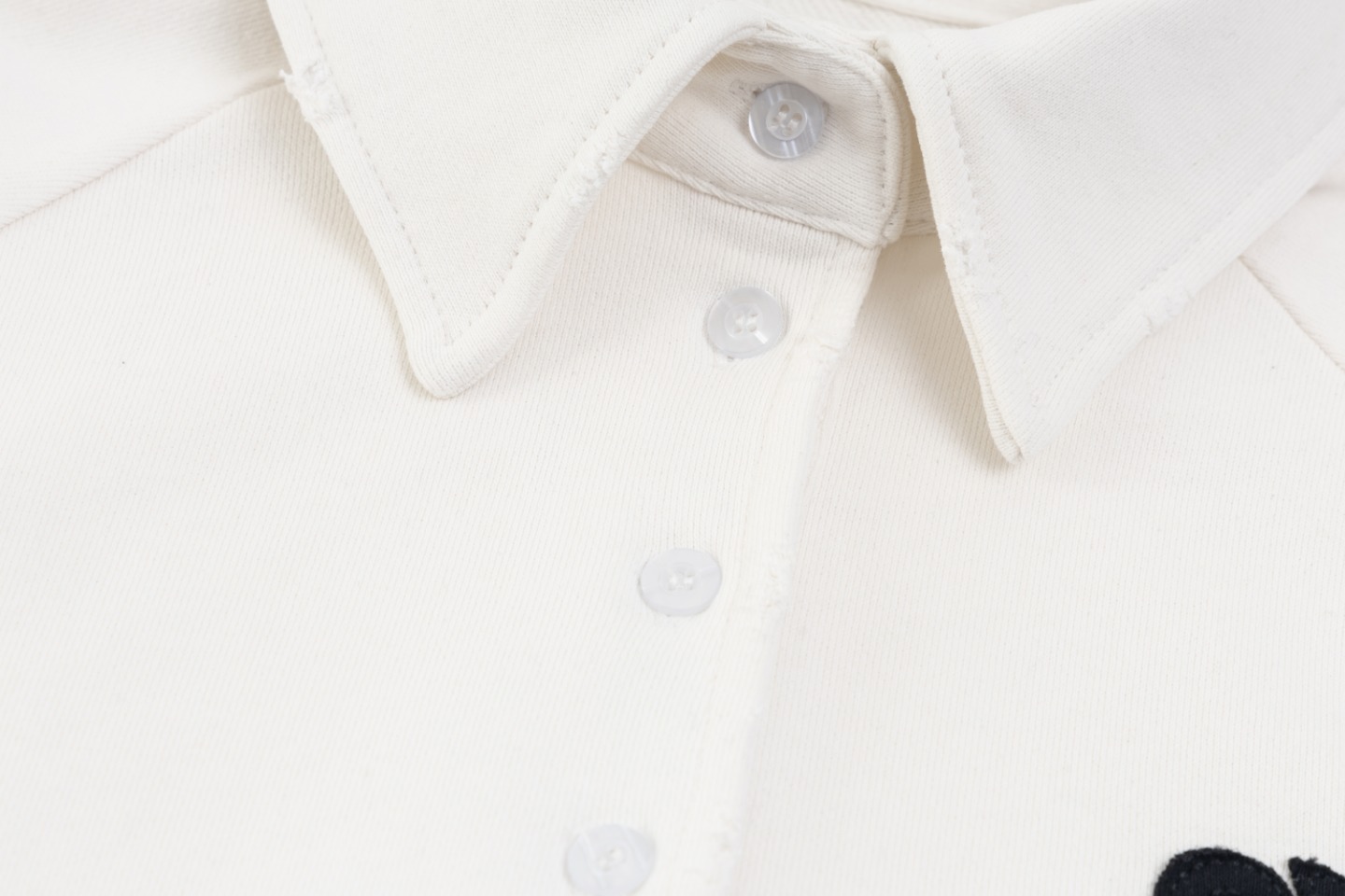 Miu Miu POLO Long Sleeves in White, Gender-Neutral Sizes S-XL with Custom Supplements - 图片 5