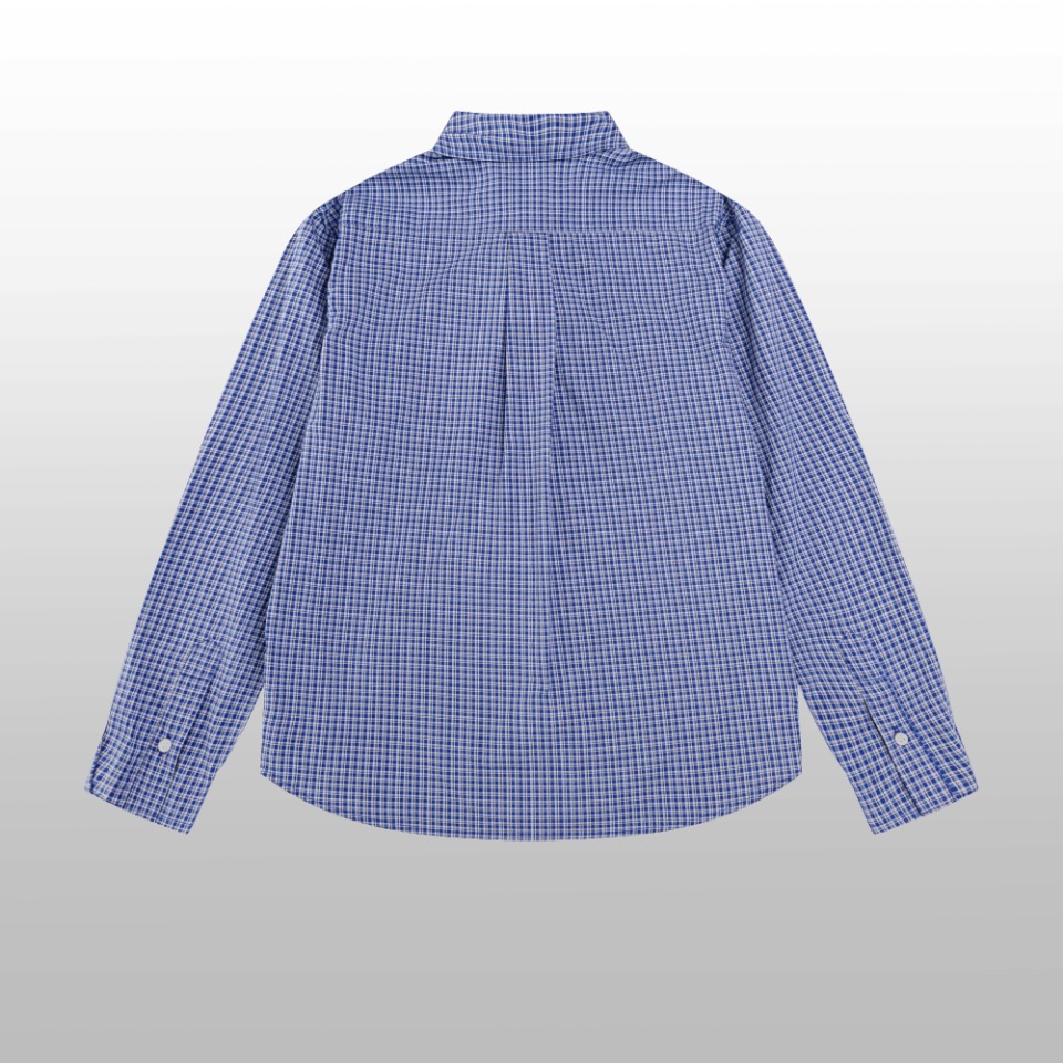 Miu Miu Blue Embroidered Shirt with Custom Sizes and Gender-Neutral Design - 图片 2
