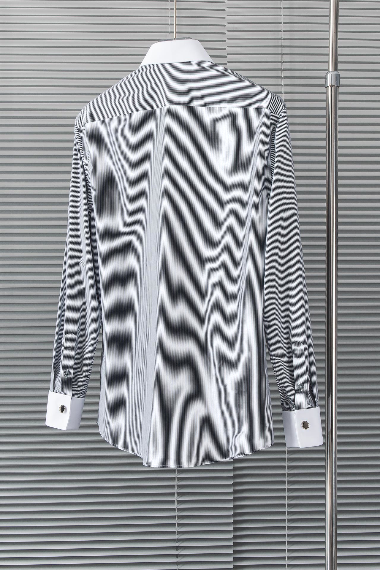New#！！！BC意大利奢侈品牌高品质的珍藏级进口高织棉男士条纹长袖衬衫!24FW秋冬新款高品质的奢品者