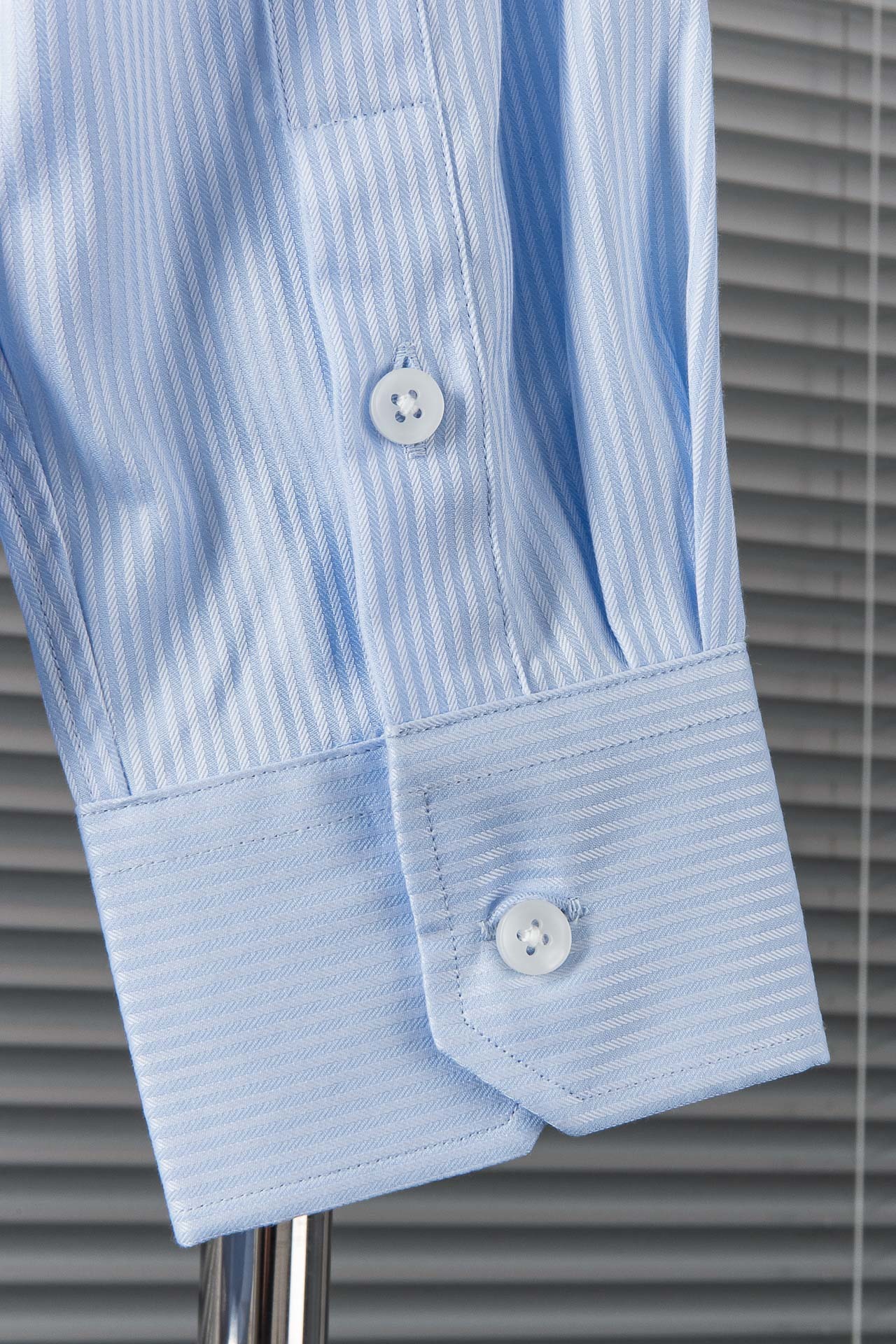 New#！！！杰尼亚ZEGNA高品质的珍藏级进口高织棉男士条纹长袖衬衫!24FW秋冬新款高品质的奢品者首