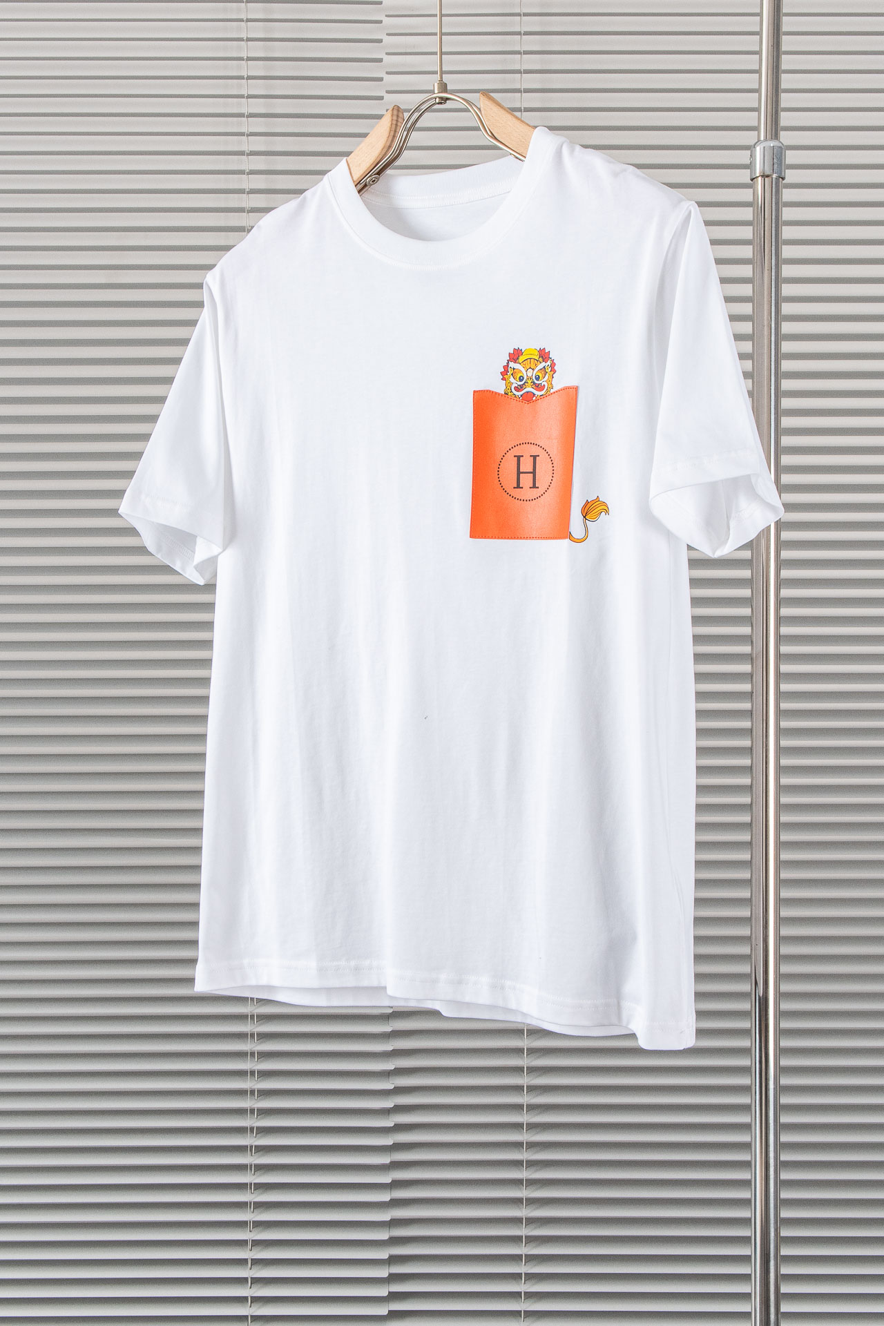 New#H1️爱马仕*HERM*S*2024SS圆领短袖T恤客供进口100%棉面料以天然植物纤维提炼出来