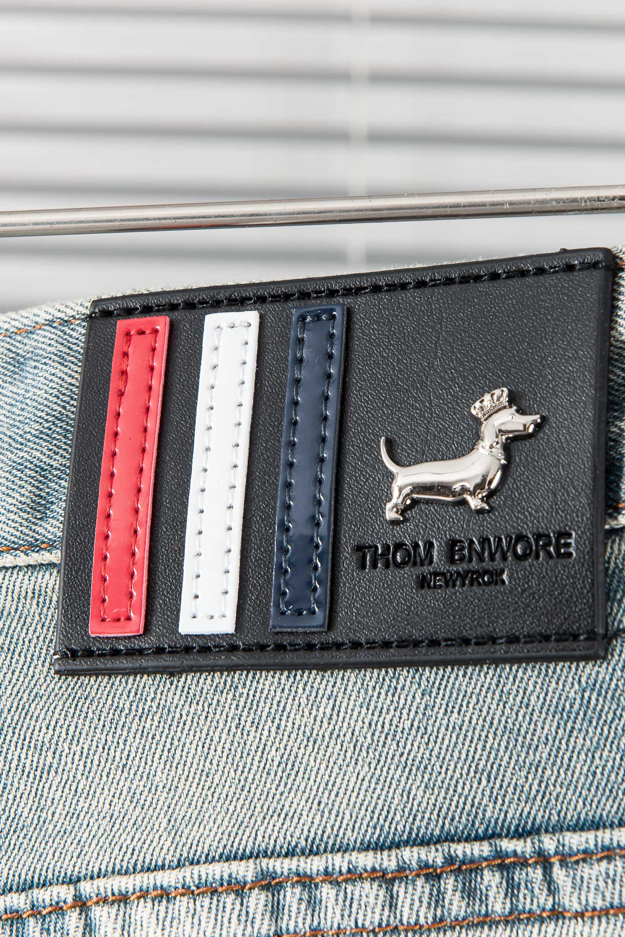 New#ThomBrowne男士时尚直筒牛仔长裤！贸易公司渠道稀出领先官网发售！最新裤装单品奉献所有品质