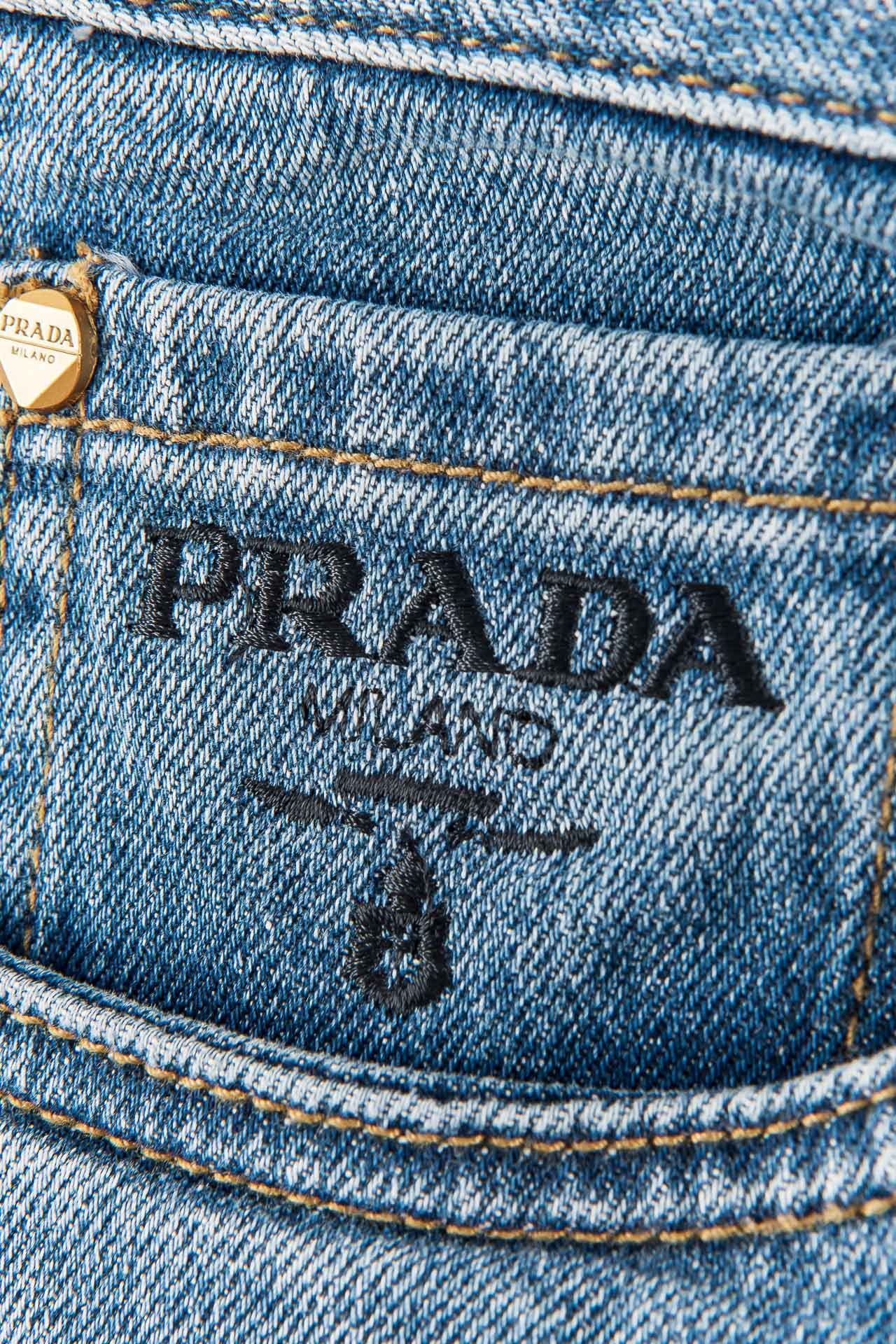 New#PRADA2024春夏新品土耳其进口牛仔四面弹面料蓝色水洗直筒牛仔裤这是现代牛仔面料为了适应新一