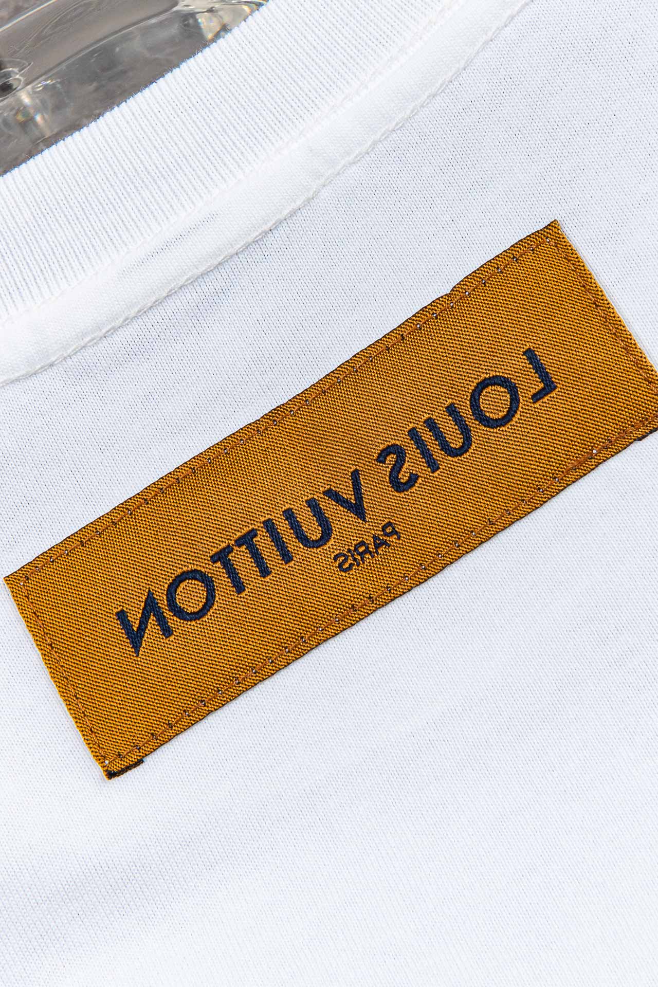 New#LV2024SS圆领短袖T恤#100%棉面料以天然植物纤维提炼出来手感柔软穿着舒适完全不易有刺激