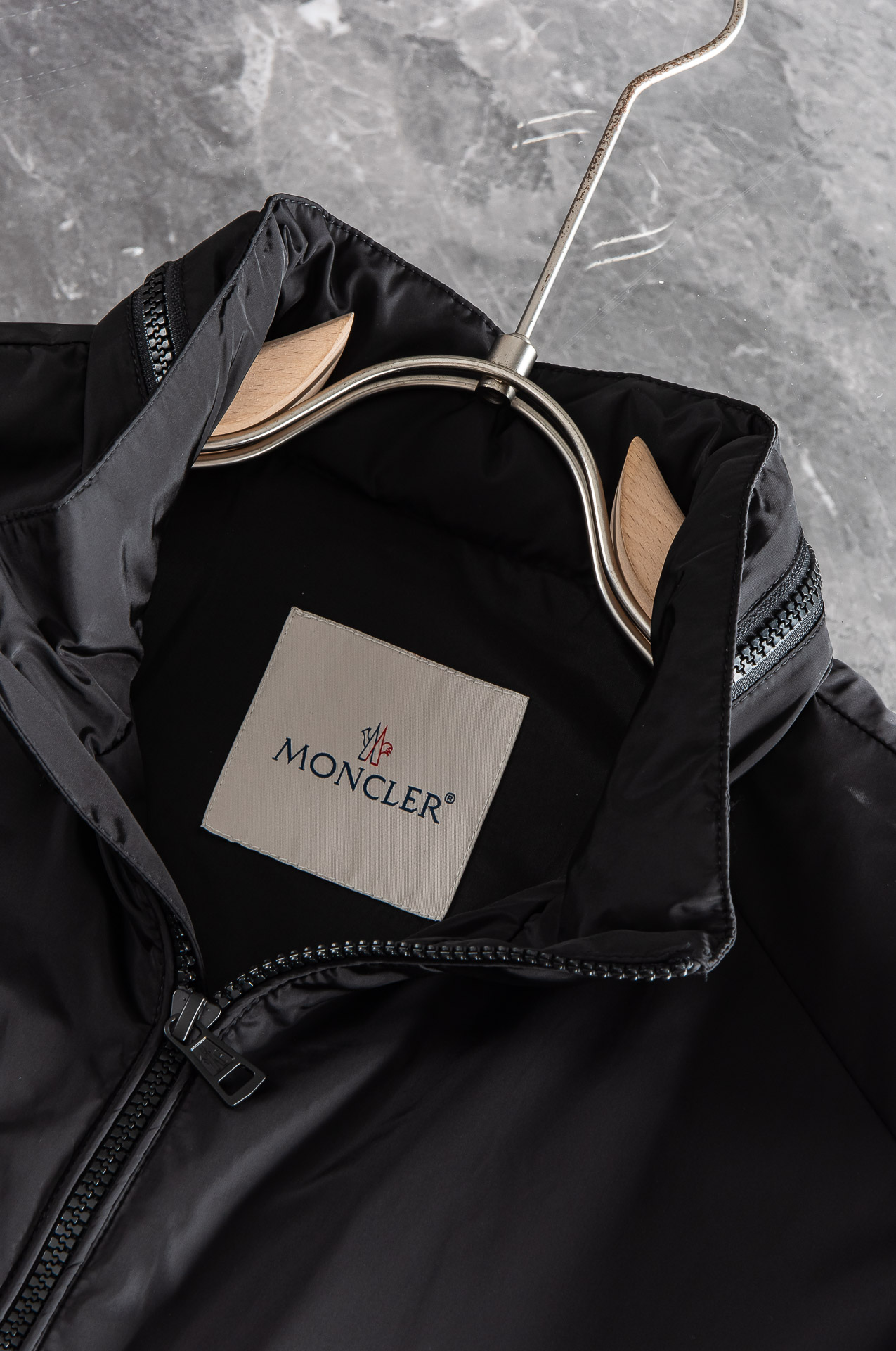 New#M1️MONCLER2024//秋冬防水立领隐藏连帽夹克外套#同步官网发售！贸易公司渠道稀出原厂