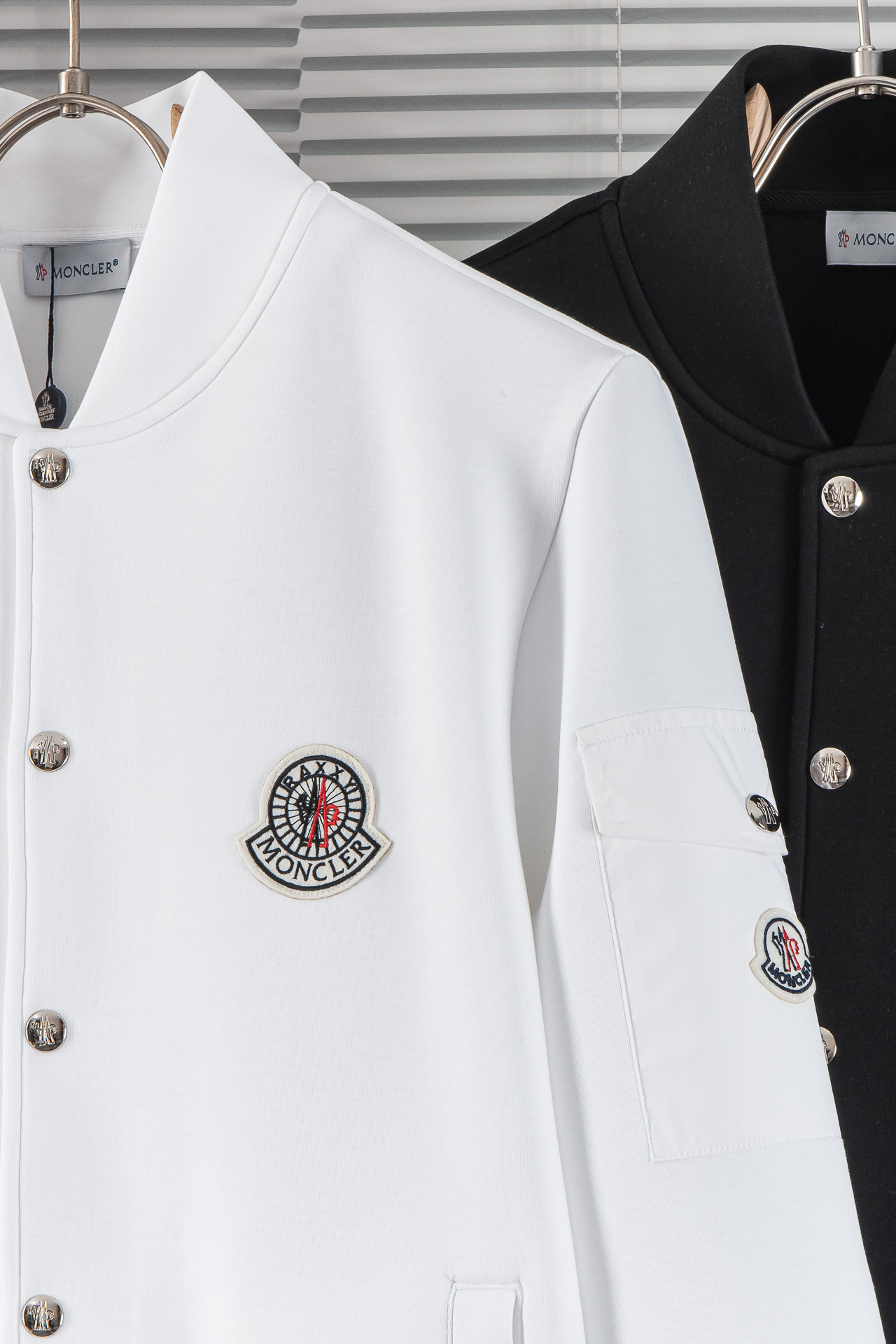 New# 。 MONC** LER 蒙口2025//连帽休闲太空棉夹克外套# 面料:棉➕聚酯纤维➕氨纶混