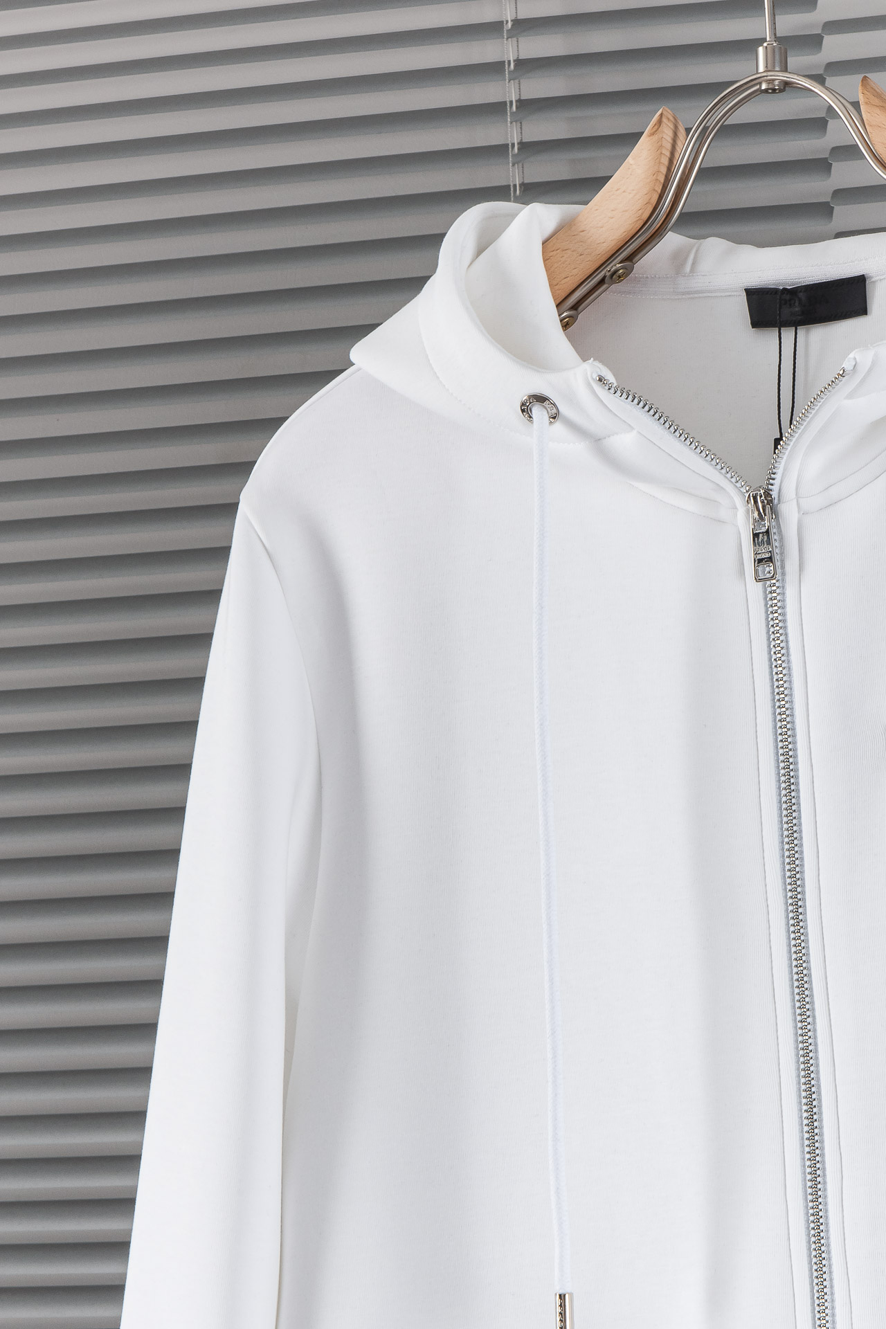 New# 。PR*＊ ADA 25FW太空棉布拉链连帽卫衣拉链夹克外套# 这款帽衫采用了客供定制的380