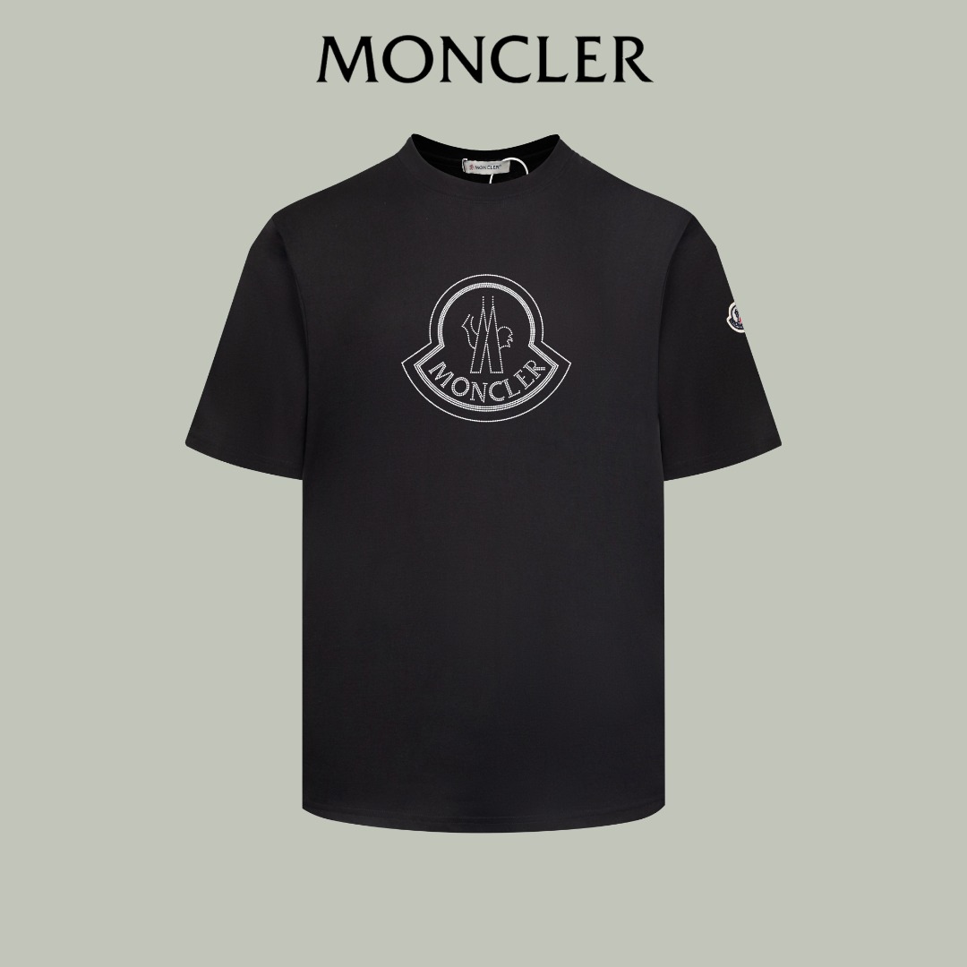 【Versión alta】 【MONCLER】 Nuevo modelo primavera-verano 2024, con impresión de logo digital personalizado de a…