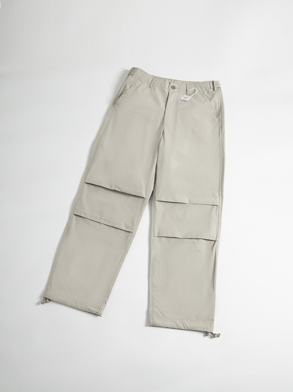 Modelo C901 U! 23ss pantalones de paracaidista, pantalones de paracaídas, pierna ancha, forma recta, con puño ajustable…