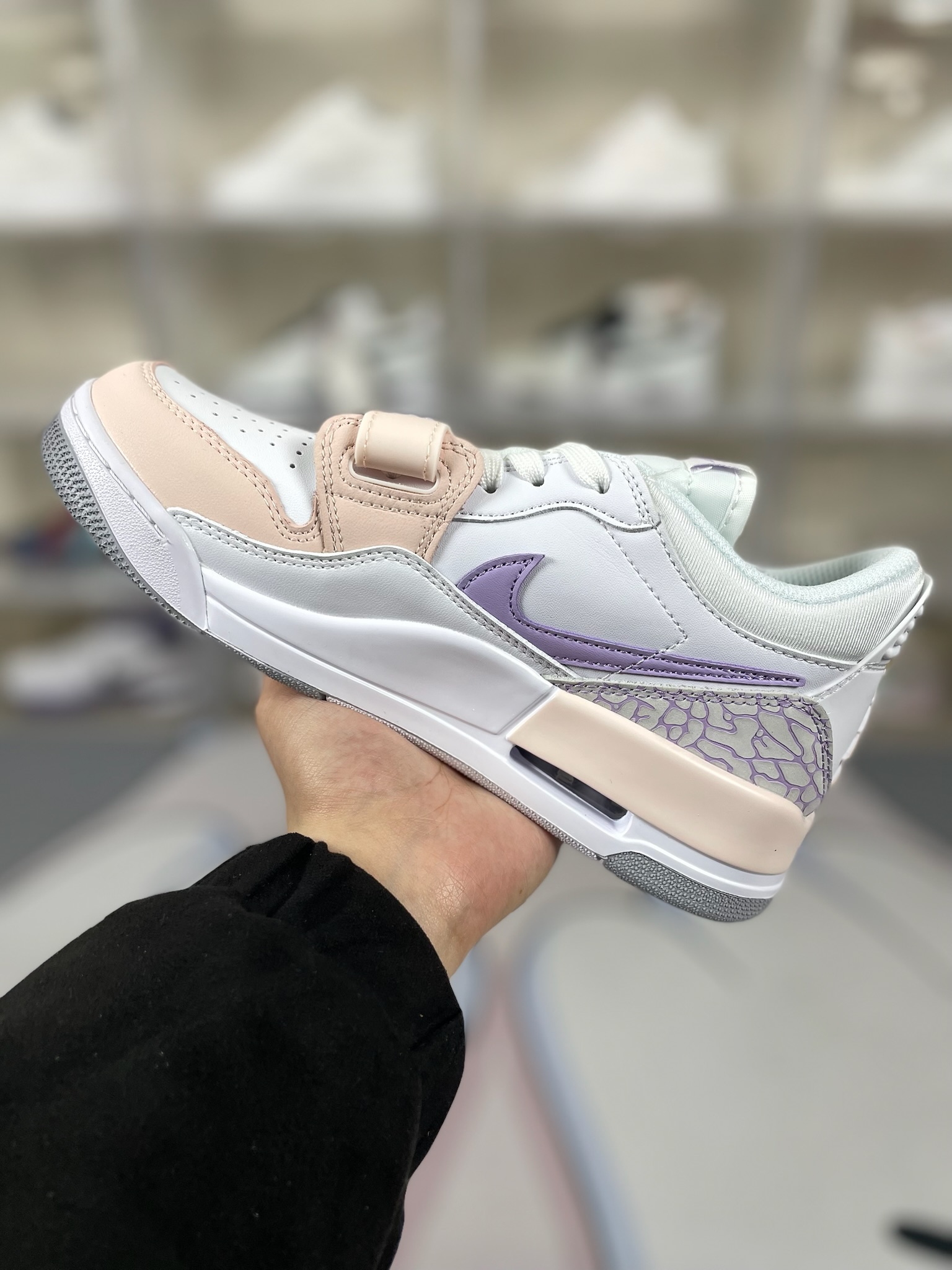 Jordan Legacy 312 Low Top Basketball Shoes - Pink/Purple, Women's Size 3 o 1hoai5mm39cnq4b6n61bok140j1