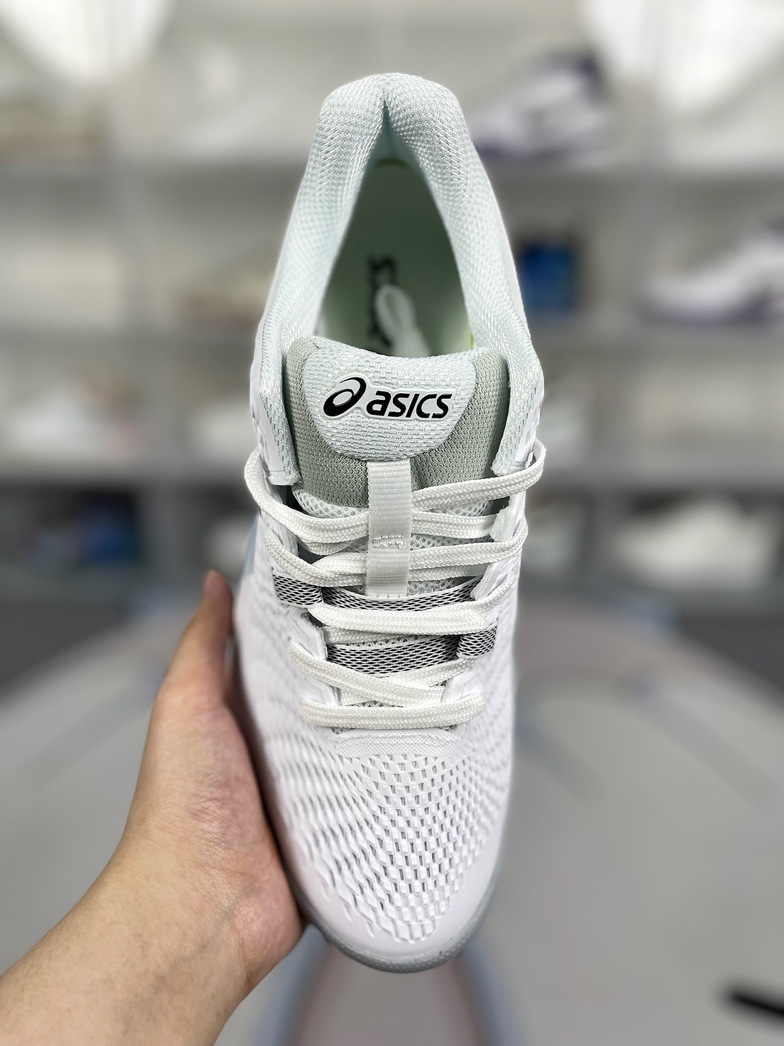 Asics Gel-Resolution 9 White/Black Tennis Shoes - Durable, Breathable, Comfortable 5 o 1hta3imm4185n1n7r2je4dn1o1l3