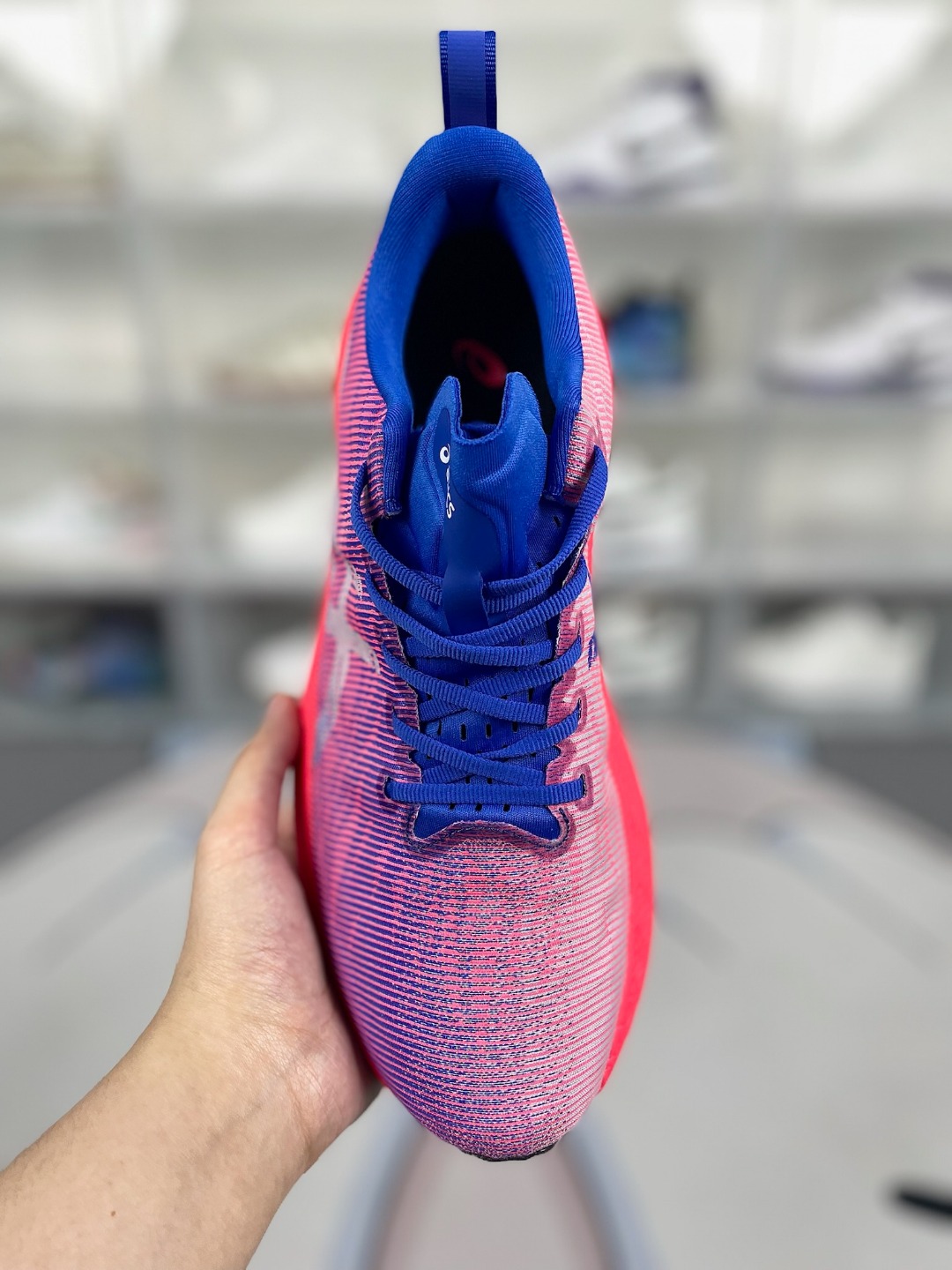 Asics Superblast Running Shoes - Blue/Red, Comfortable, Breathable, Durable 5 o 1htfbv8hb1do1vbi1e7c17i11skj3