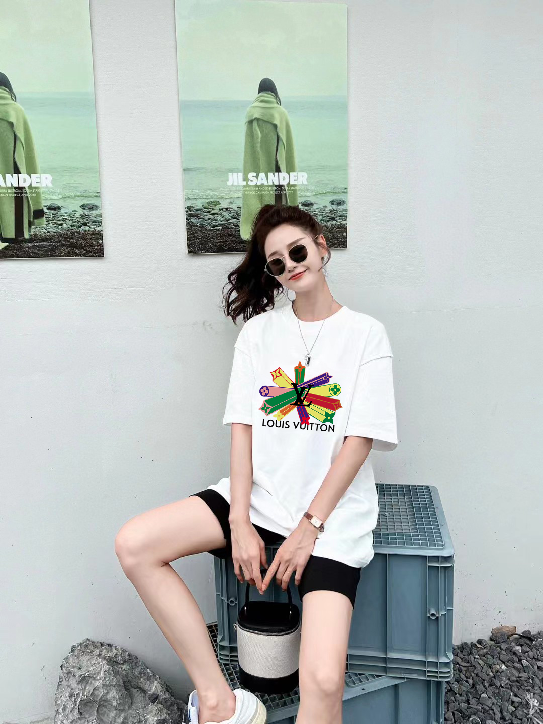 Louis Vuitton 2024FW Short Sleeve T-Shirt With LV Letter Print 11 o 1i3g75fkg18ld1iol14t4hs1iv44