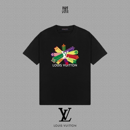 Louis Vuitton Camiseta Estampada con Logo Multicolor, Moda 2024 1 Louis Vuitton Camiseta Estampada con Logo Multicolor, Moda 2024