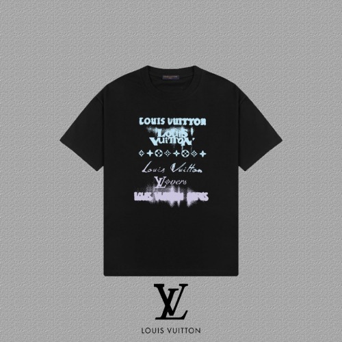 Louis Vuitton 2025FW Letter Print Short Sleeve T-Shirt, Unisex Style 1 Louis Vuitton 2025FW Letter Print Short Sleeve T-Shirt, Unisex Style