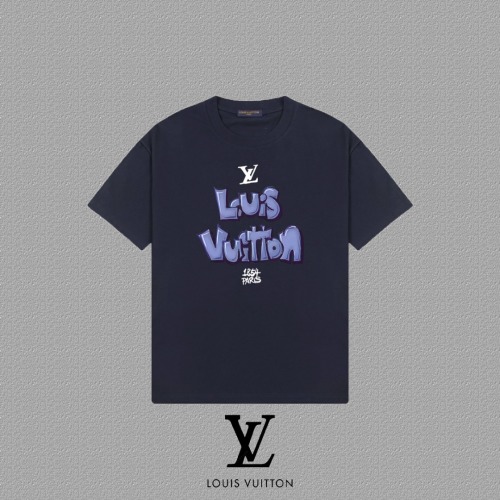 Louis Vuitton Grafische Print T-shirt - Premium Katoen, Diverse Kleuren 1 Louis Vuitton Grafische Print T-shirt - Premium Katoen, Diverse Kleuren