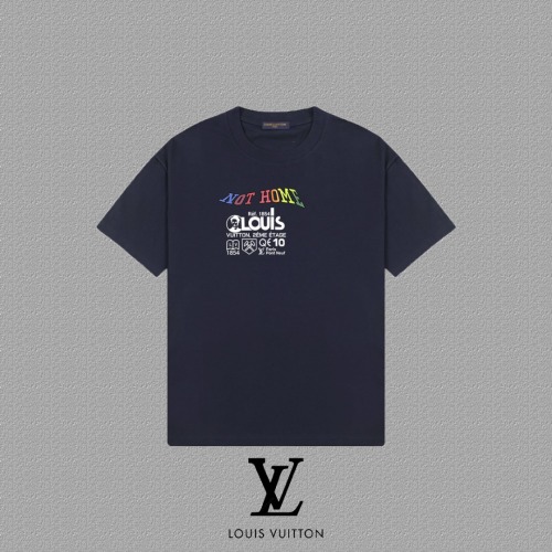 Louis Vuitton 2025FW Short Sleeve T-Shirt, Cotton Fabric, Unisex Design 1 Louis Vuitton 2025FW Short Sleeve T-Shirt, Cotton Fabric, Unisex Design